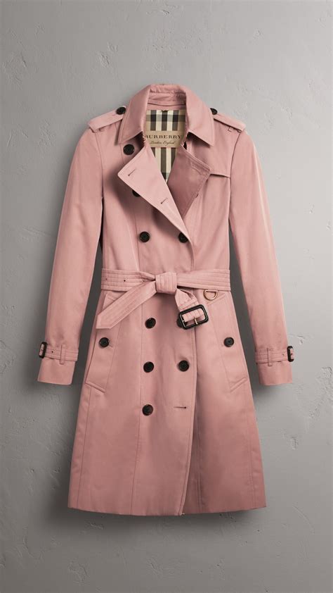 burberry london pink rain coat|burberry coat size 52.